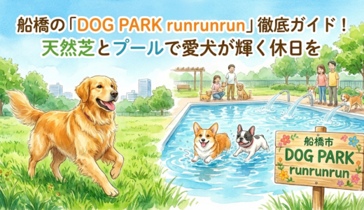【船橋市】船橋の「DOG PARK runrunrun」徹底ガイド！天然芝とプールで愛犬が輝く休日を