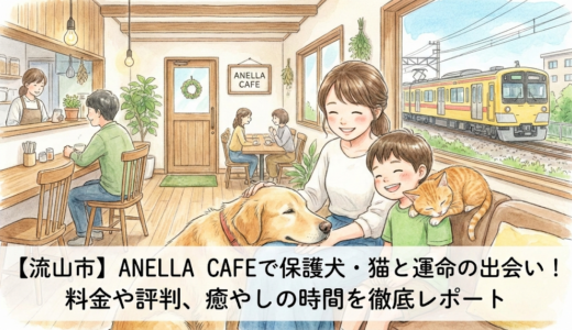 【流山市】ANELLA CAFEで保護犬・猫と運命の出会い！料金や評判、癒やしの時間を徹底レポート