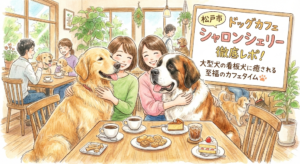 【松戸市】ドッグカフェ「シャロンシェリー」徹底レポ！大型犬の看板犬に癒される至福のカフェタイム