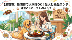 【浦安市】新浦安で犬同伴OK！「鎌倉ハンバーグ LaNai 3/9」で愛犬と絶品ランチを楽しもう