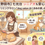 【野田市】七光台シニア犬も安心!完全担当制トリミングサロン「dog salon はくまめの家」の魅力と口コミ