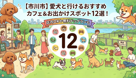【市川市】愛犬と行けるおすすめカフェ＆お出かけスポット12選！店内OKや無料ドッグランも