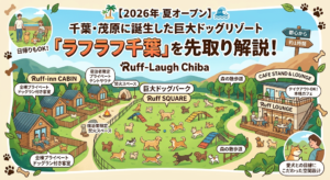 【2026年夏オープン】千葉・茂原に誕生した巨大ドッグリゾート「ラフラフ千葉」を先取り解説！