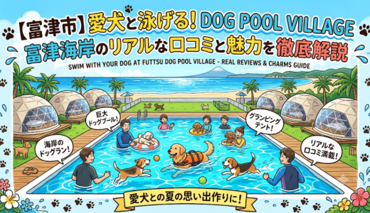 【富津市】愛犬と泳げる！DOG POOL VILLAGE 富津海岸のリアルな口コミと魅力を徹底解説