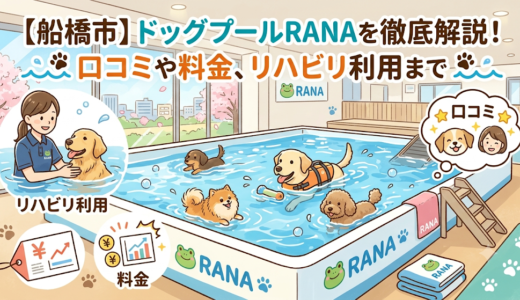 【船橋市】ドッグプールRANAを徹底解説！口コミや料金、リハビリ利用まで