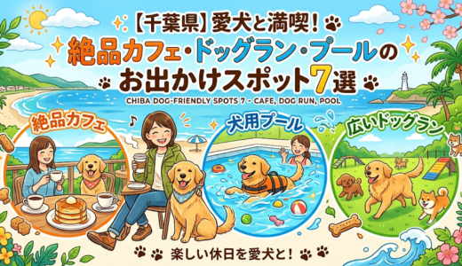 【千葉県】愛犬と満喫！絶品カフェ・ドッグラン・プールのお出かけスポット7選